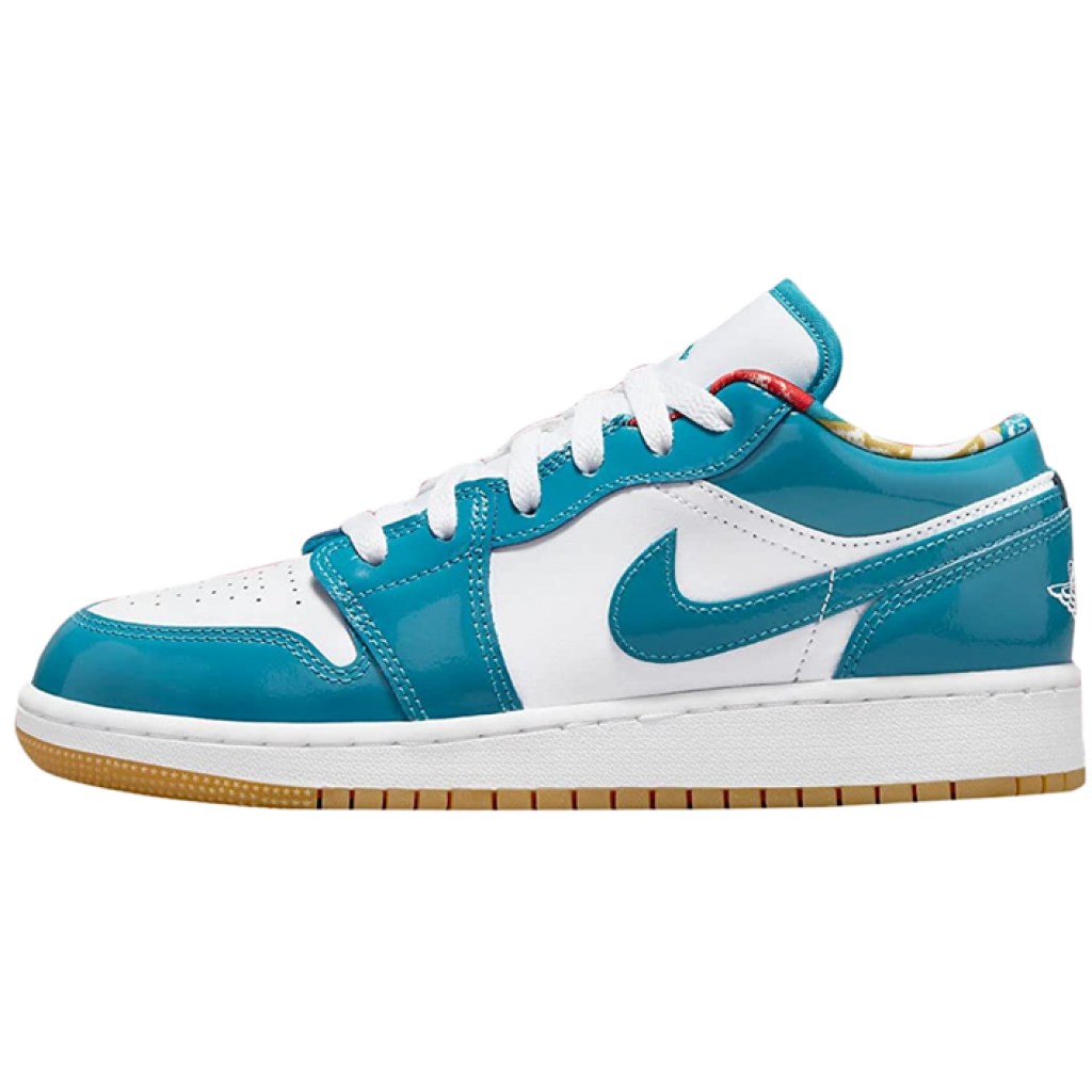 Nike Air Jordan 1 Low SE Barcelona / Cyber Teal - Cop Underdog